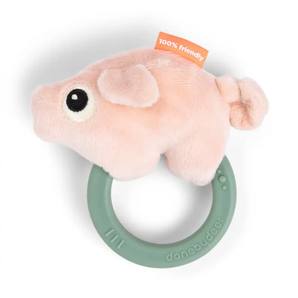 Sonajero sensorial con mordedor Pigee varios colores