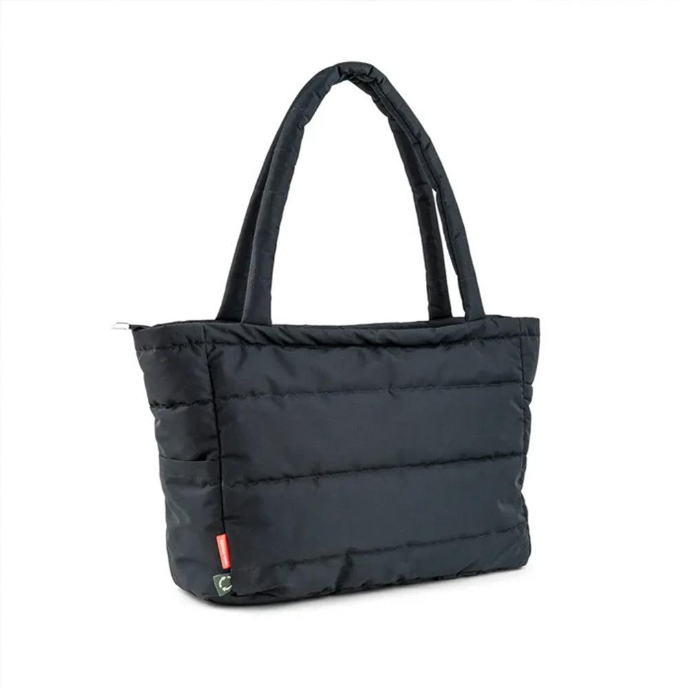 Bolso Maternal Tote acolchado con mudador portatil negro