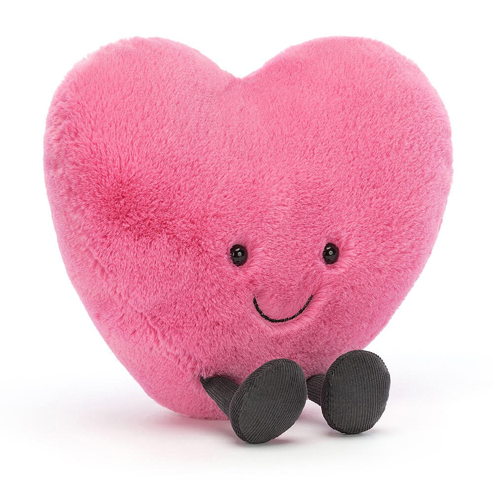 Peluche Corazón Rosado Amuseable Grande