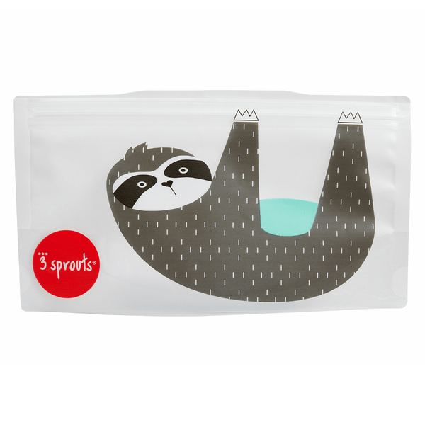 Bolsas reutilizables para snack Perezoso (2un)