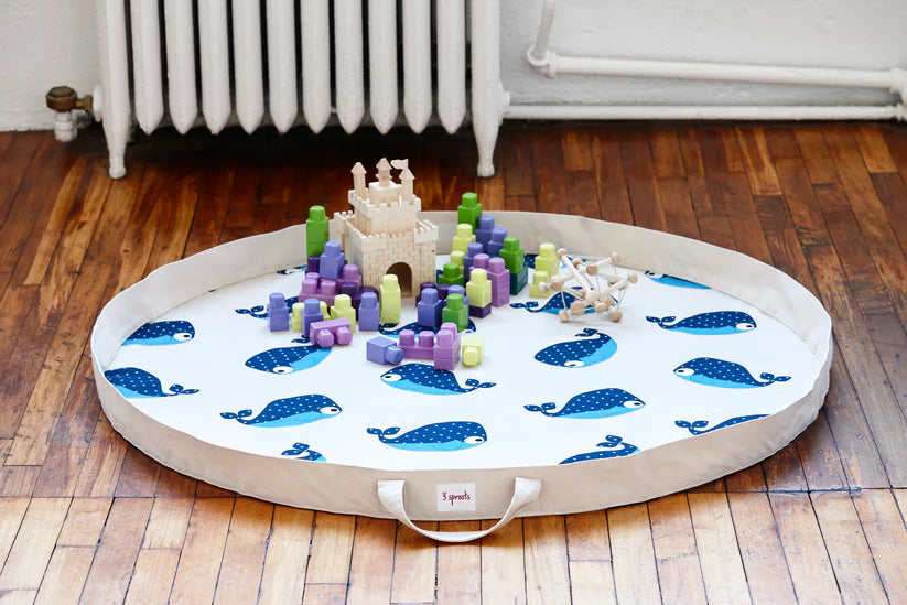 Play Mat Bag Ballena Azul