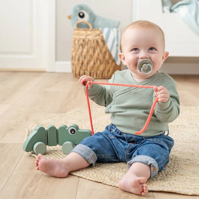 Juguete para tirar Croco Verde