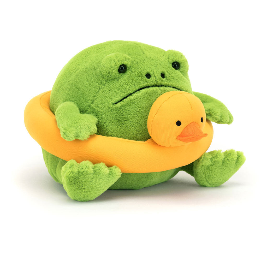 Peluche Rana Ricky Rain Salvavidas