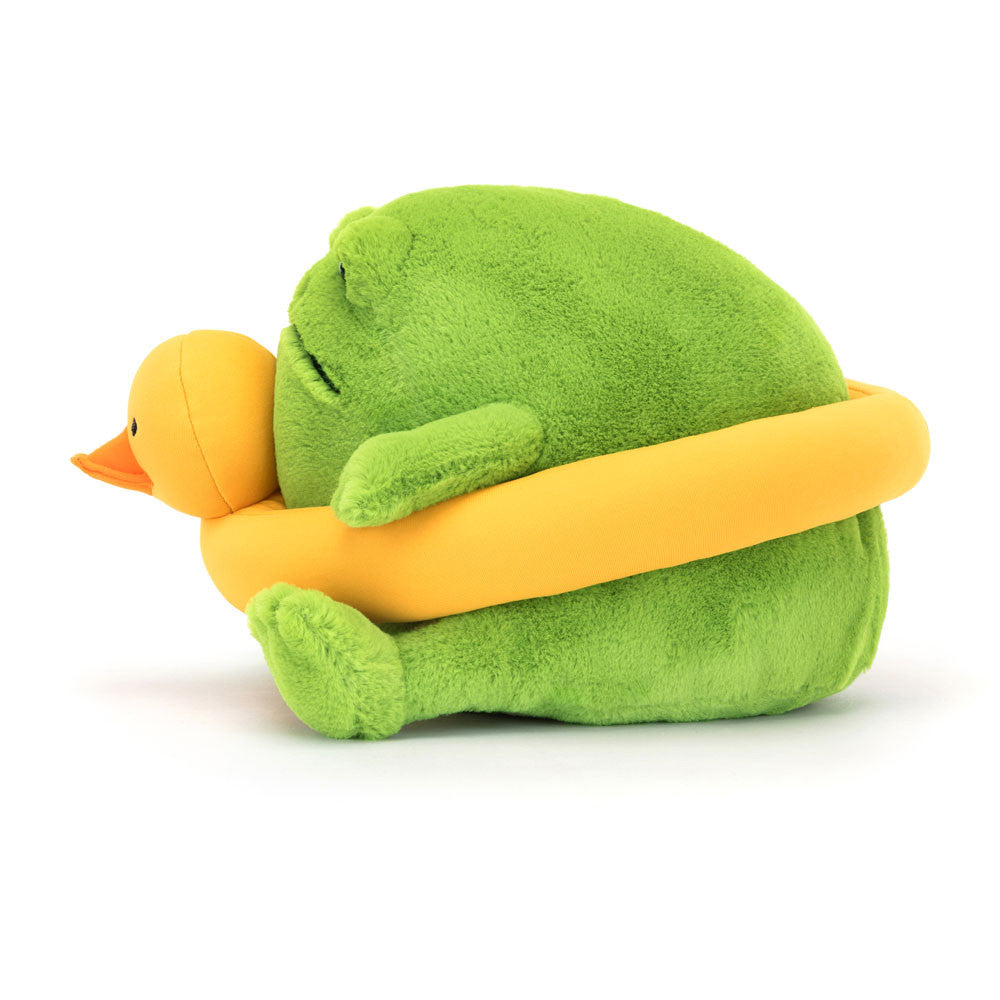 Peluche Rana Ricky Rain Salvavidas