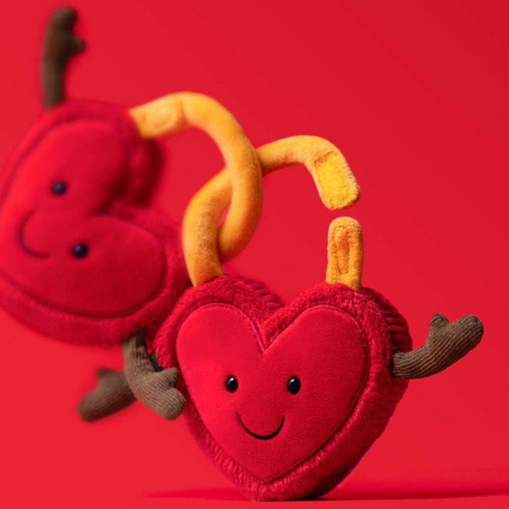 Peluche Amuseables candados de corazón Val y Tina Jellycat