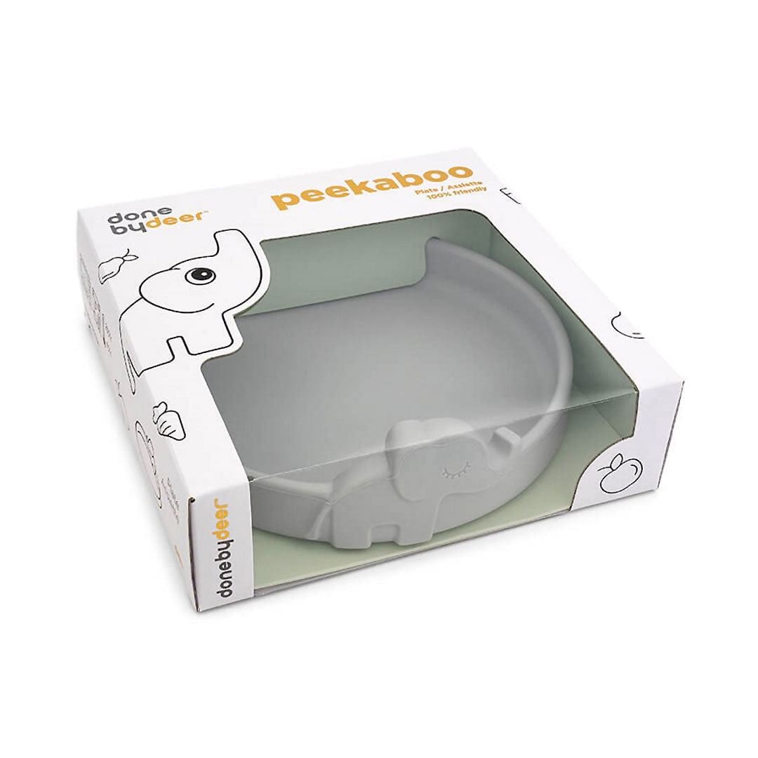 Plato Peekaboo Elphee Gris