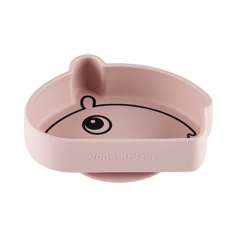 Bowl de silicona con ventosa Ozzo rosa