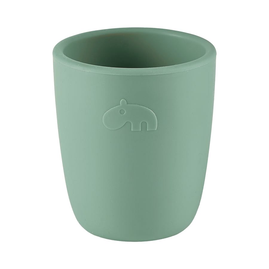 Mini vaso de silicona verde
