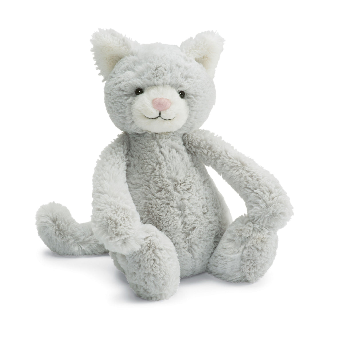 Peluche Gato Gris Mediano