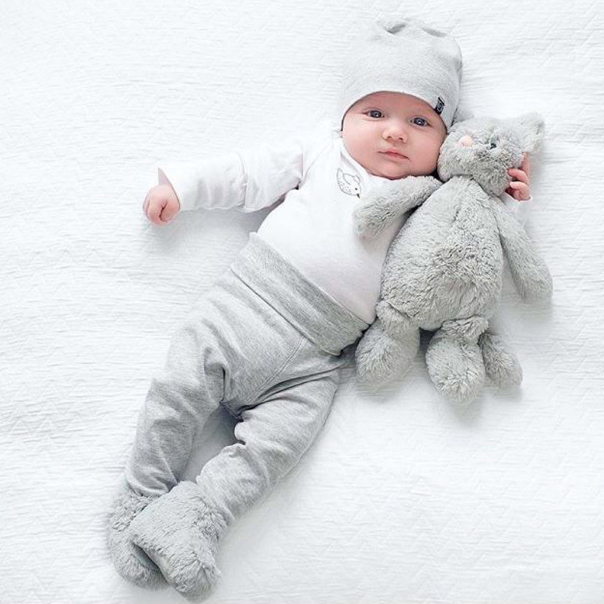 Peluche Gato Gris Mediano