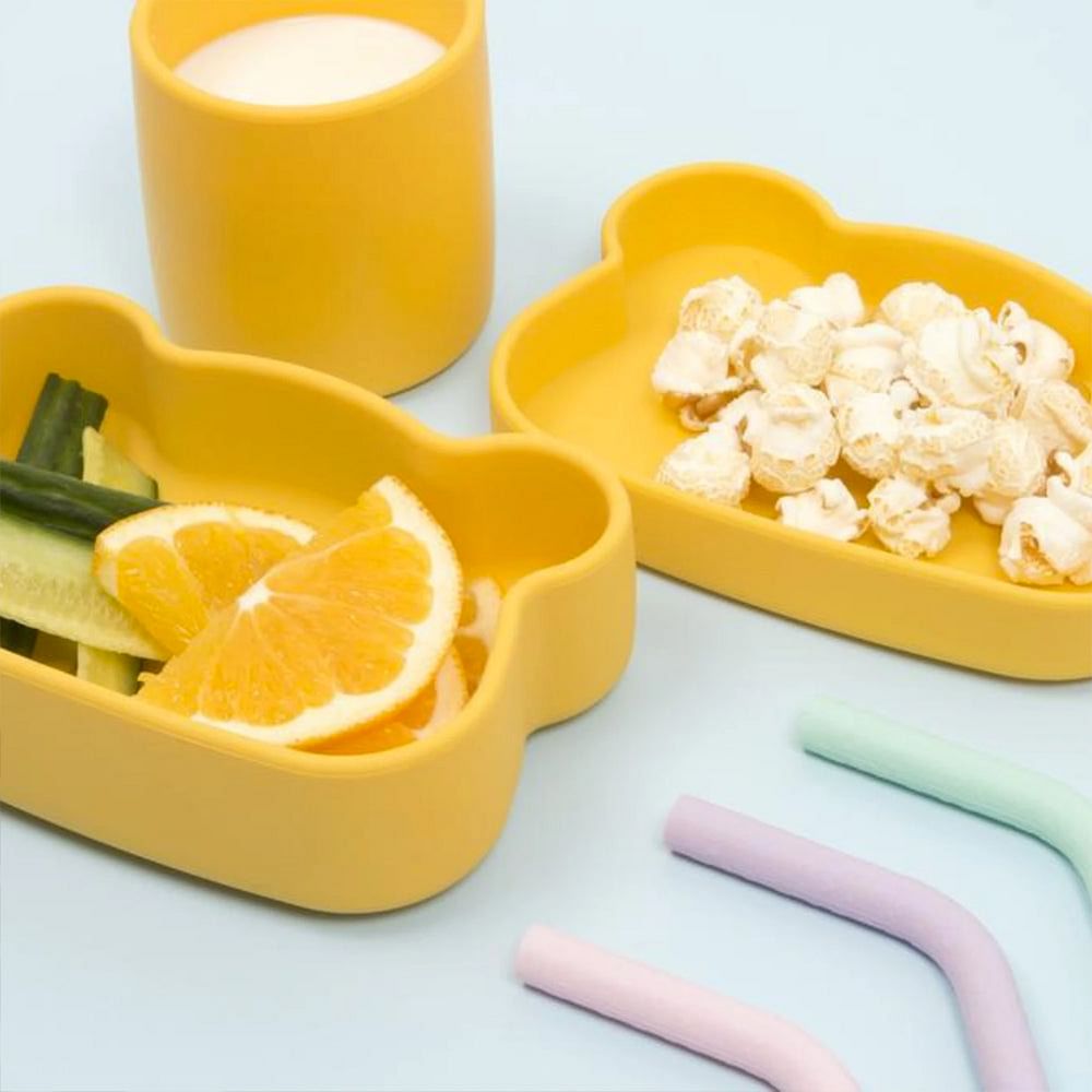 Caja para snack Oso amarillo