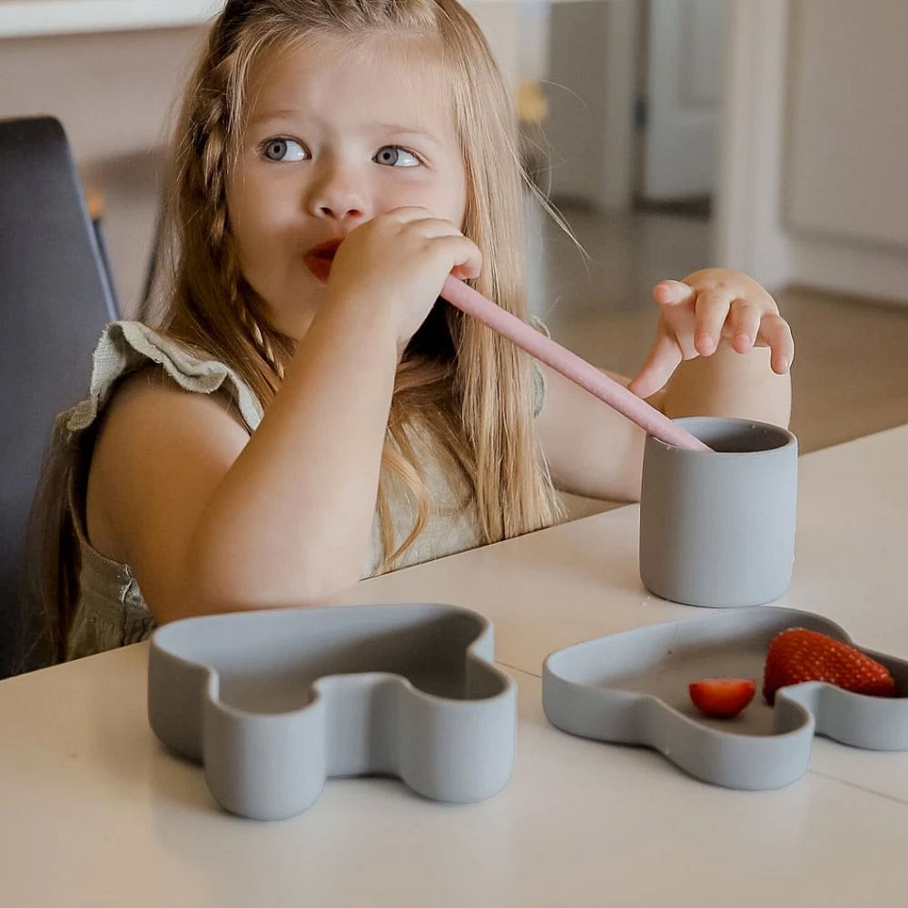 Caja para snack Conejo gris