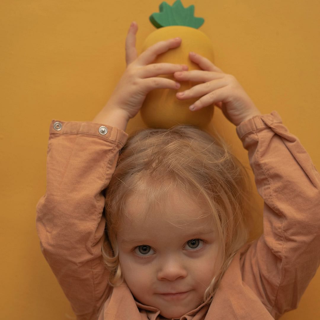 Juego de frutas de madera colores