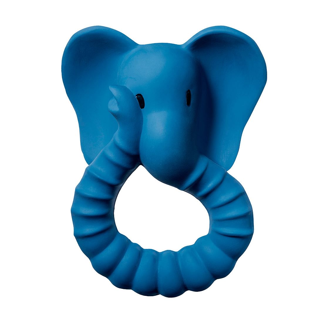 Anillo mordedor Elefante azul
