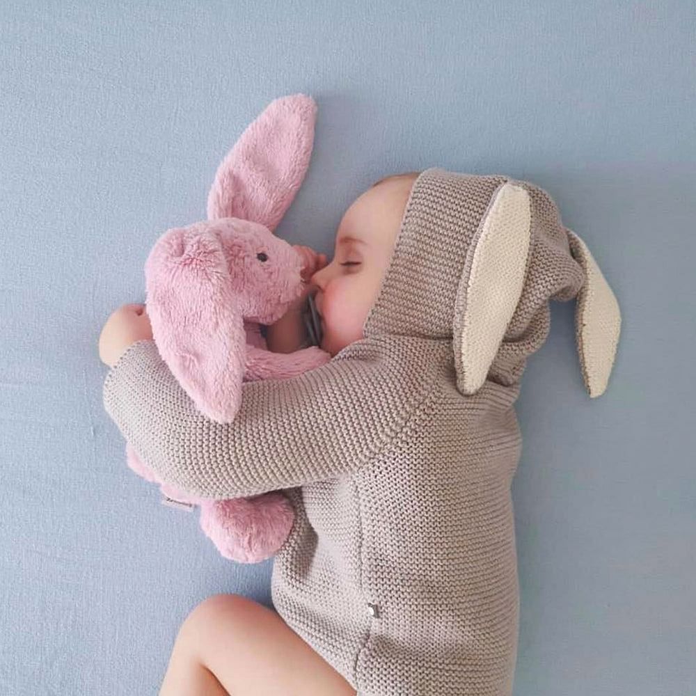Peluche Conejo Rosado Tulip Mediano